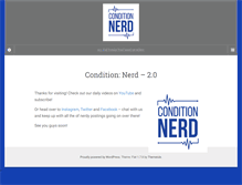 Tablet Screenshot of conditionnerd.com